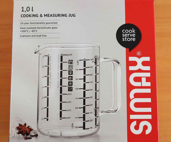 Simax Messbecher 1 Liter