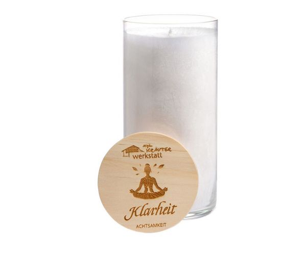 Klarheit - Allgäuer Kräuterkerze im Glas
