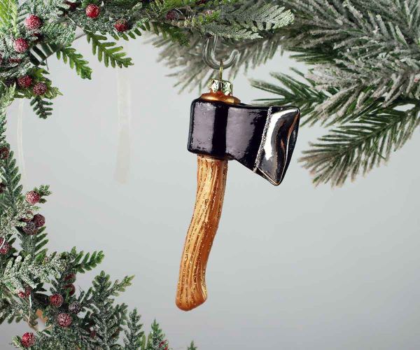 Weihnachtskugel Axt