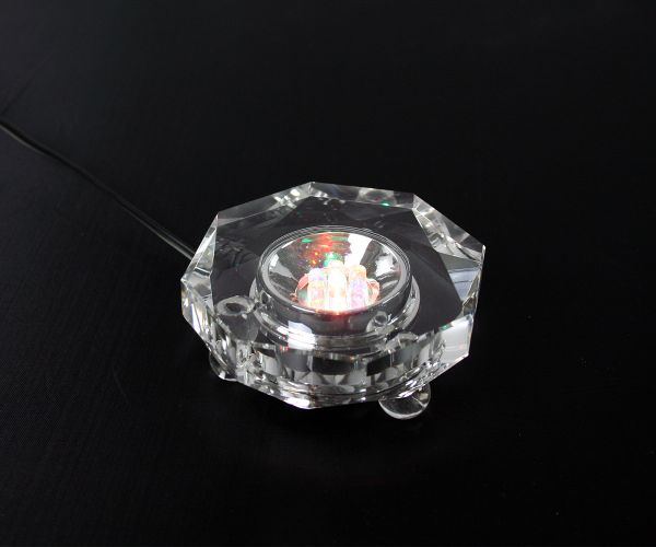 Kristallsockel aus Glas