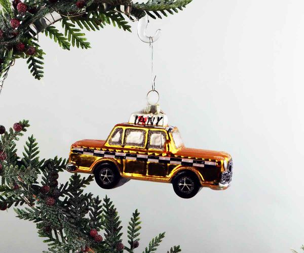 Taxi Weihnachtskugel