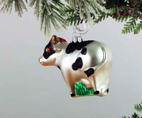 Weihnachtskugel Kuh