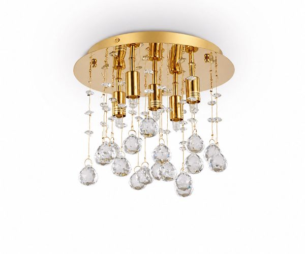 Deckenleuchte Mobile gold