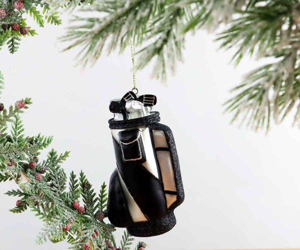 Golfbag Weihnachtskugel