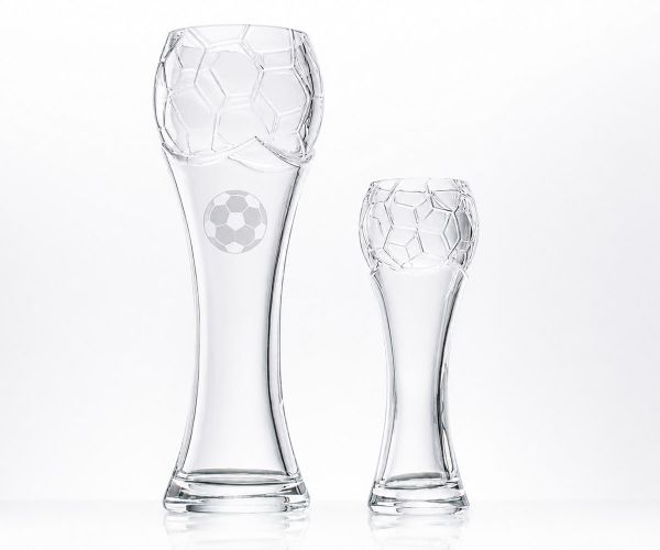 Fußball Weißbierglas