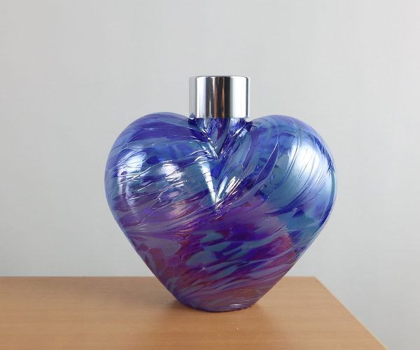 Herz Diffuser aus Glas für Duftöle