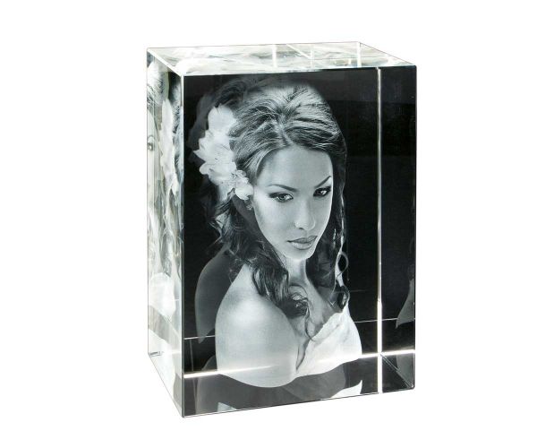 3D-Glasfoto XXL 20x15x10cm