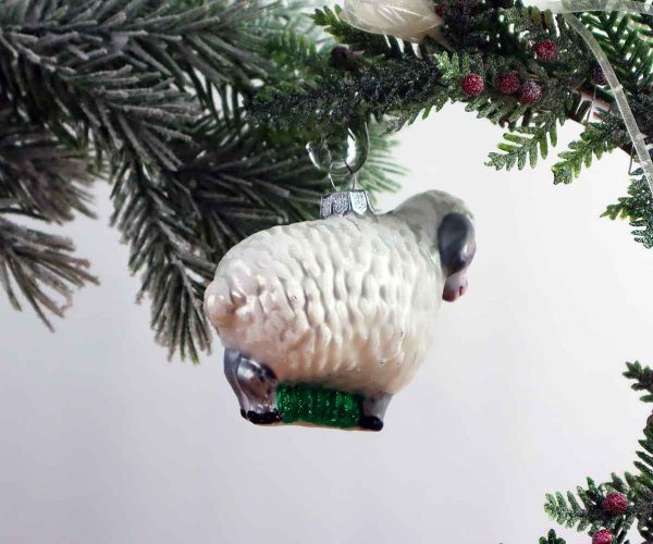 Weihnachtskugel Schaf