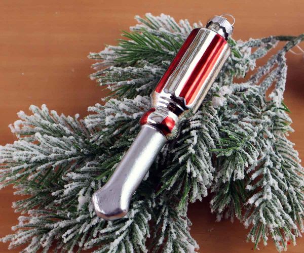 Weihnachtskugel Schraubenzieher