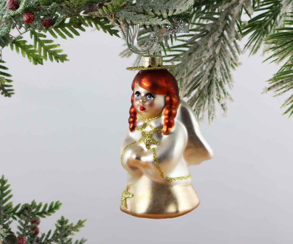 Weihnachtskugel Engel