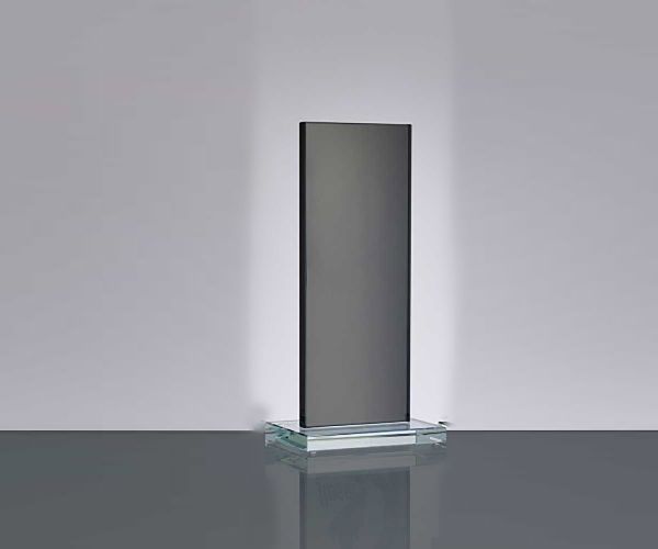 Flachglas Trophäe GREY