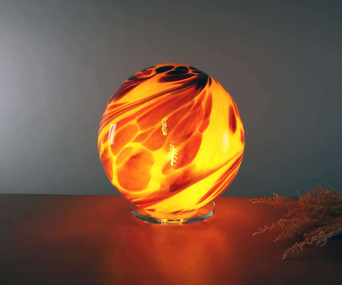 Dekokugel Orange-Braun