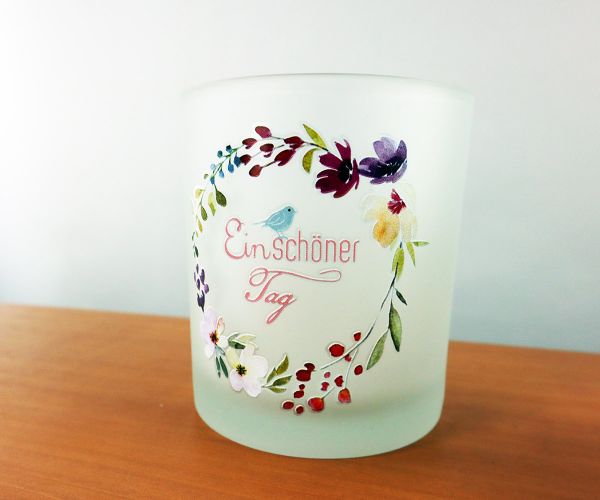 2er Set "schöner Tag" Windlichter