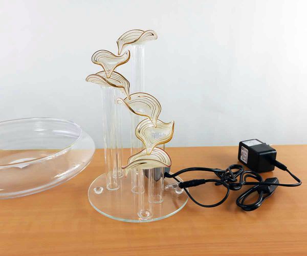 Wasserspiel Smart "Wood" aus Glas