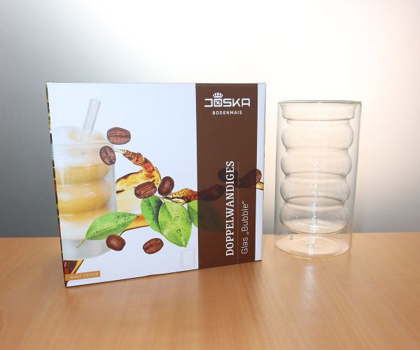 Doppelwandige Becher "Bubble" im 2er Set