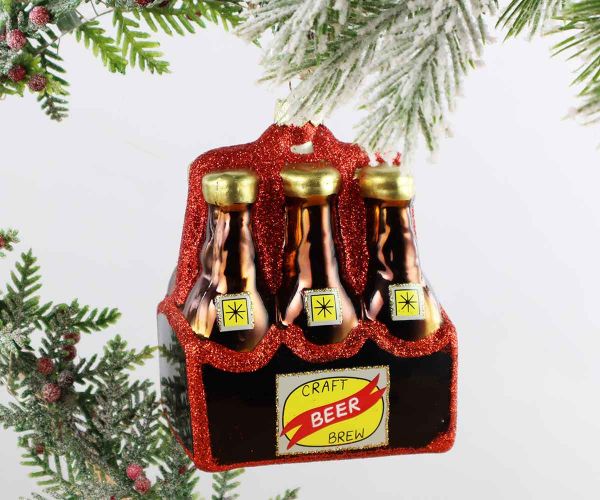 Weihnachtskugel Sixpack Craftbeer