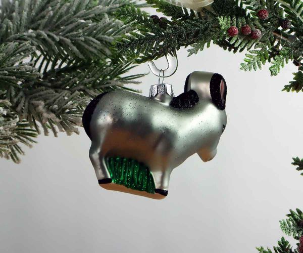 Weihnachtskugel Esel