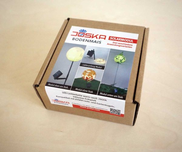 Solarmodul inkl. Lichterkette für Licht- und Gartenkugeln
