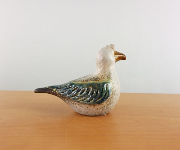 Dekotier Möwe aus Keramik