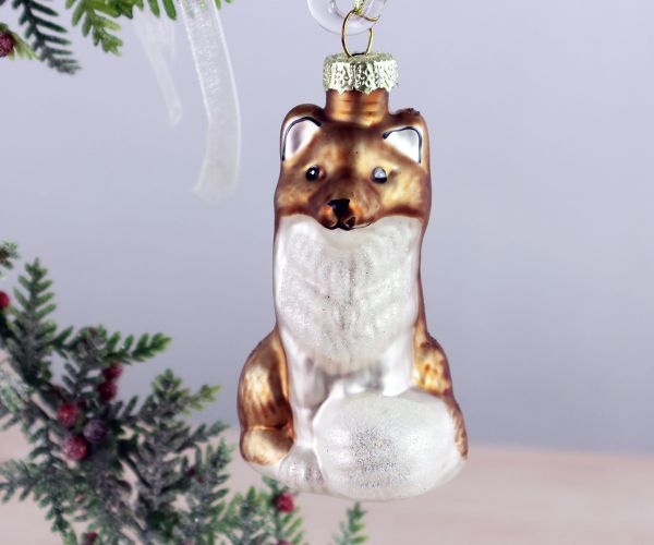 Weihnachtskugel Fuchs