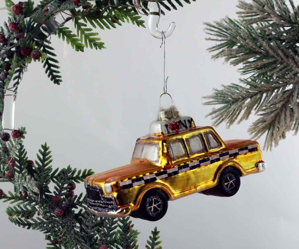Taxi Weihnachtskugel