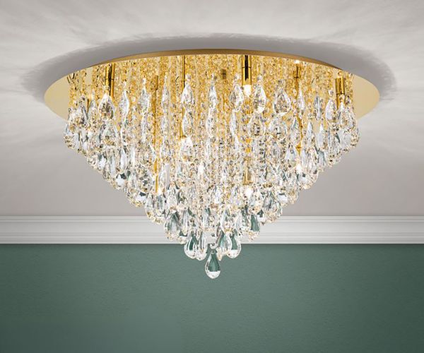 Deckenleuchte Dream gold