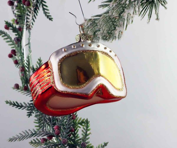 Skibrille Weihnachtskugel