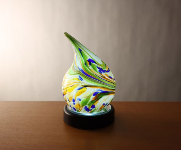Mini-Spitzkugel 10 cm Dschungel Light