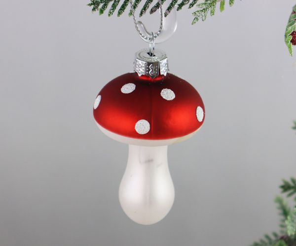 Weihnachtskugel Fliegenpilz