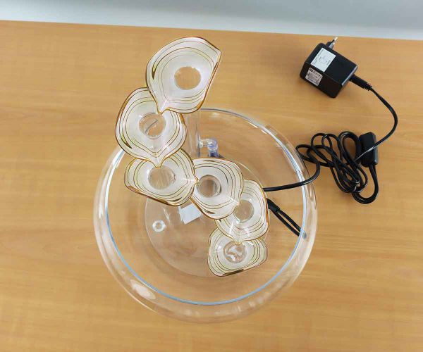 Wasserspiel Smart "Wood" aus Glas