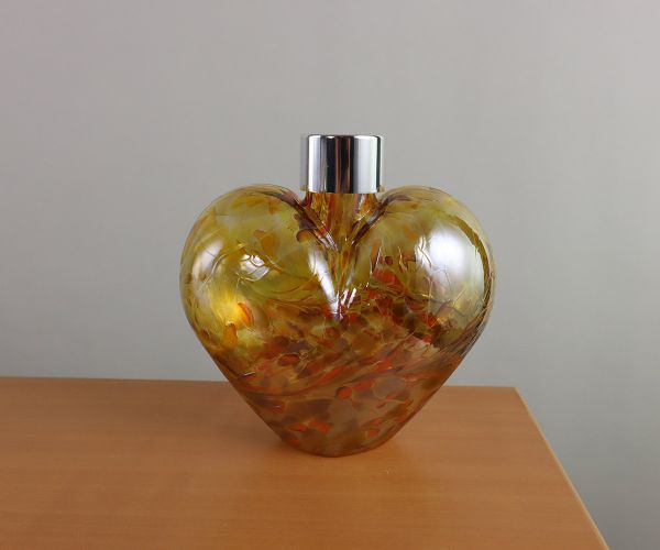 Herz Diffuser aus Glas für Duftöle