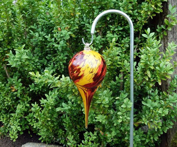 Spitztropfen orange/braun