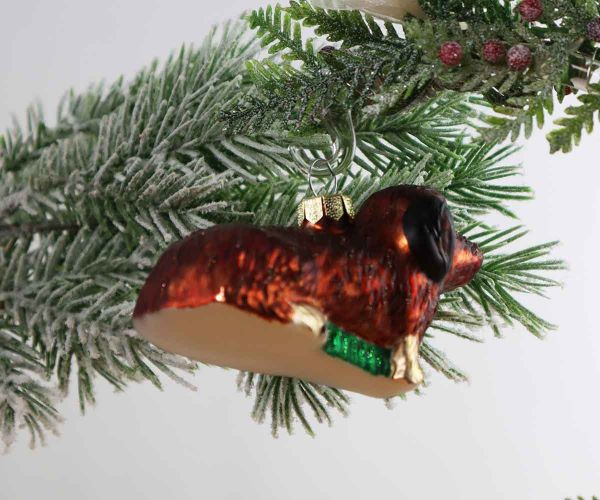 Weihnachtskugel Dackel