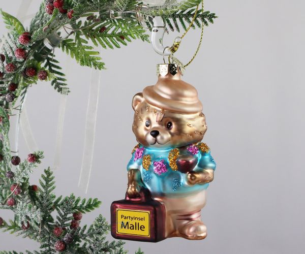 Weihnachtskugel Malle-Bär