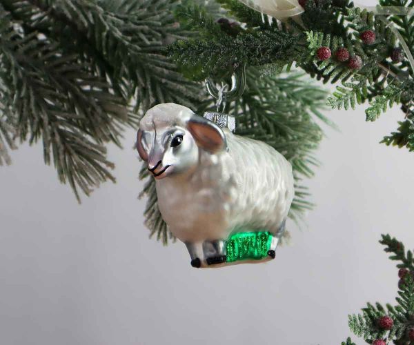Weihnachtskugel Schaf