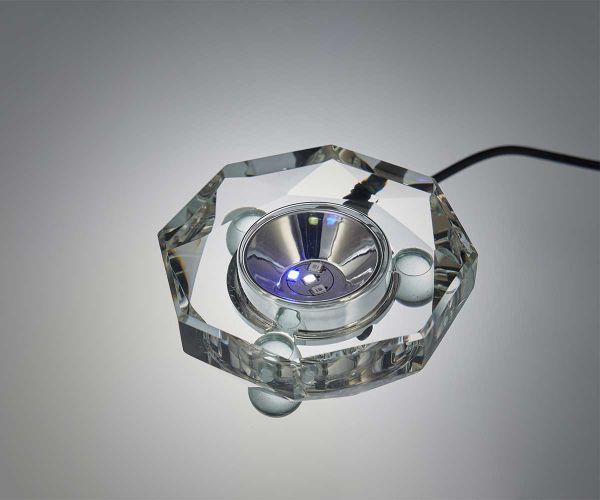 LED Kristall Leuchtsockel