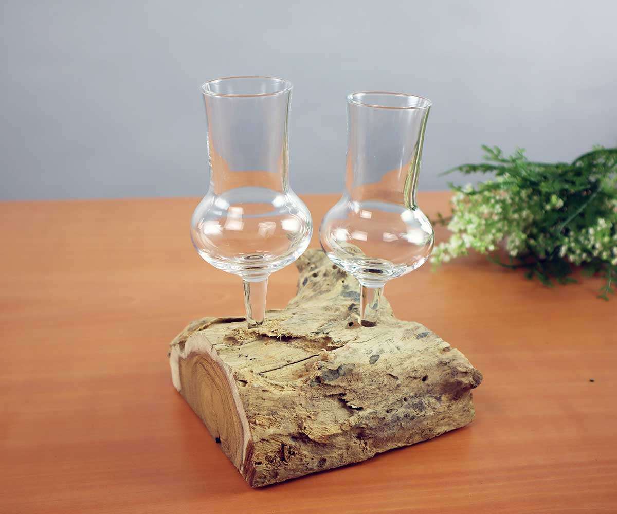 Grappa Glas ohne Fuß