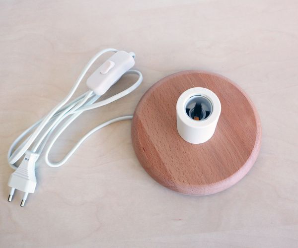 Lichtsockel aus Holz