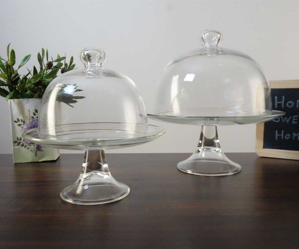 Tortenplatte auf Fuß mit Haube "Banquet"