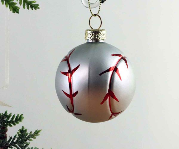 Weihnachtskugel Baseball