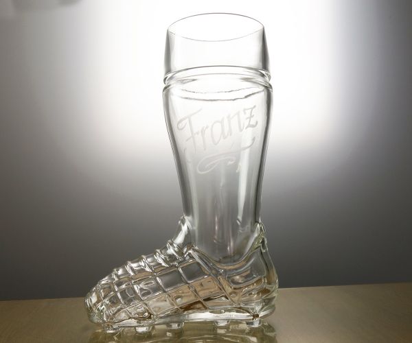 Fußball Bierstiefel