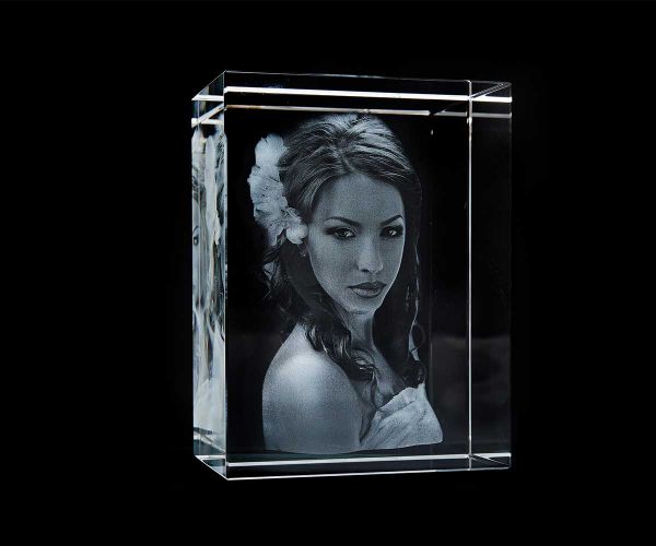 3D-Glasfoto XXL 20x15x10cm