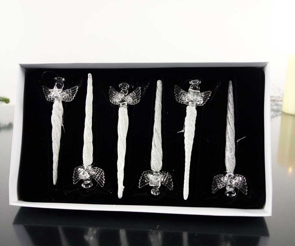 Engel Anhänger 6er Set 13cm