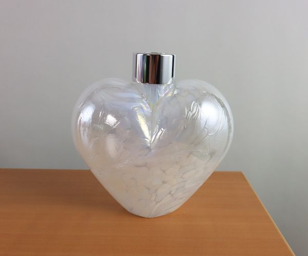 Herz Diffuser aus Glas für Duftöle