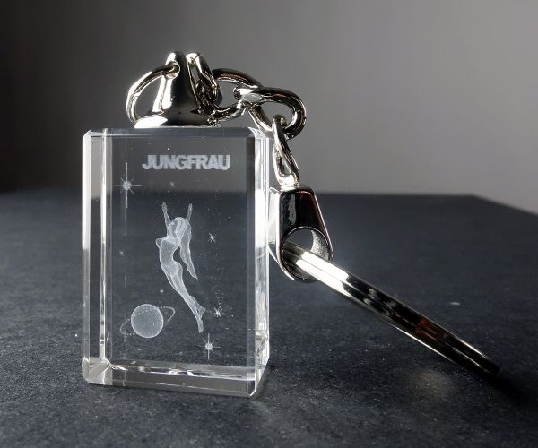 3D-Schlüsselanhänger Jungfrau