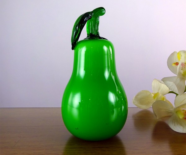 Grüne Glasbirne