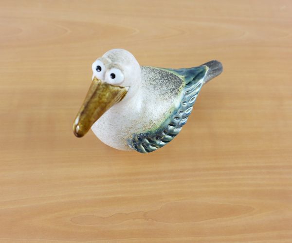 Dekotier Möwe aus Keramik