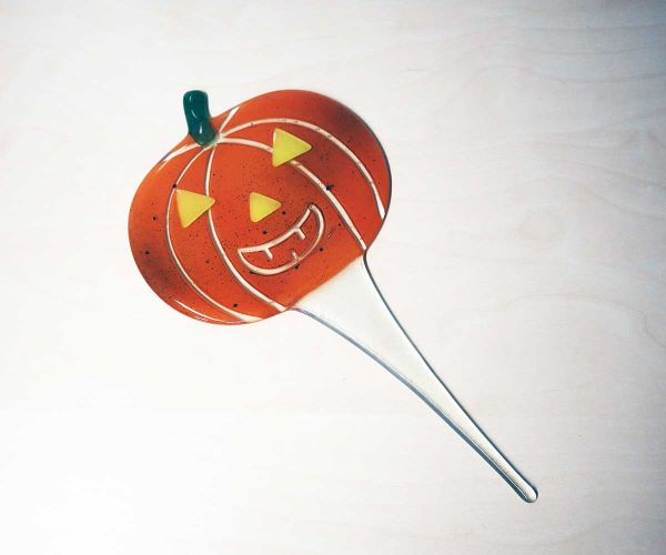 Mini-Kürbis auf Glasstab